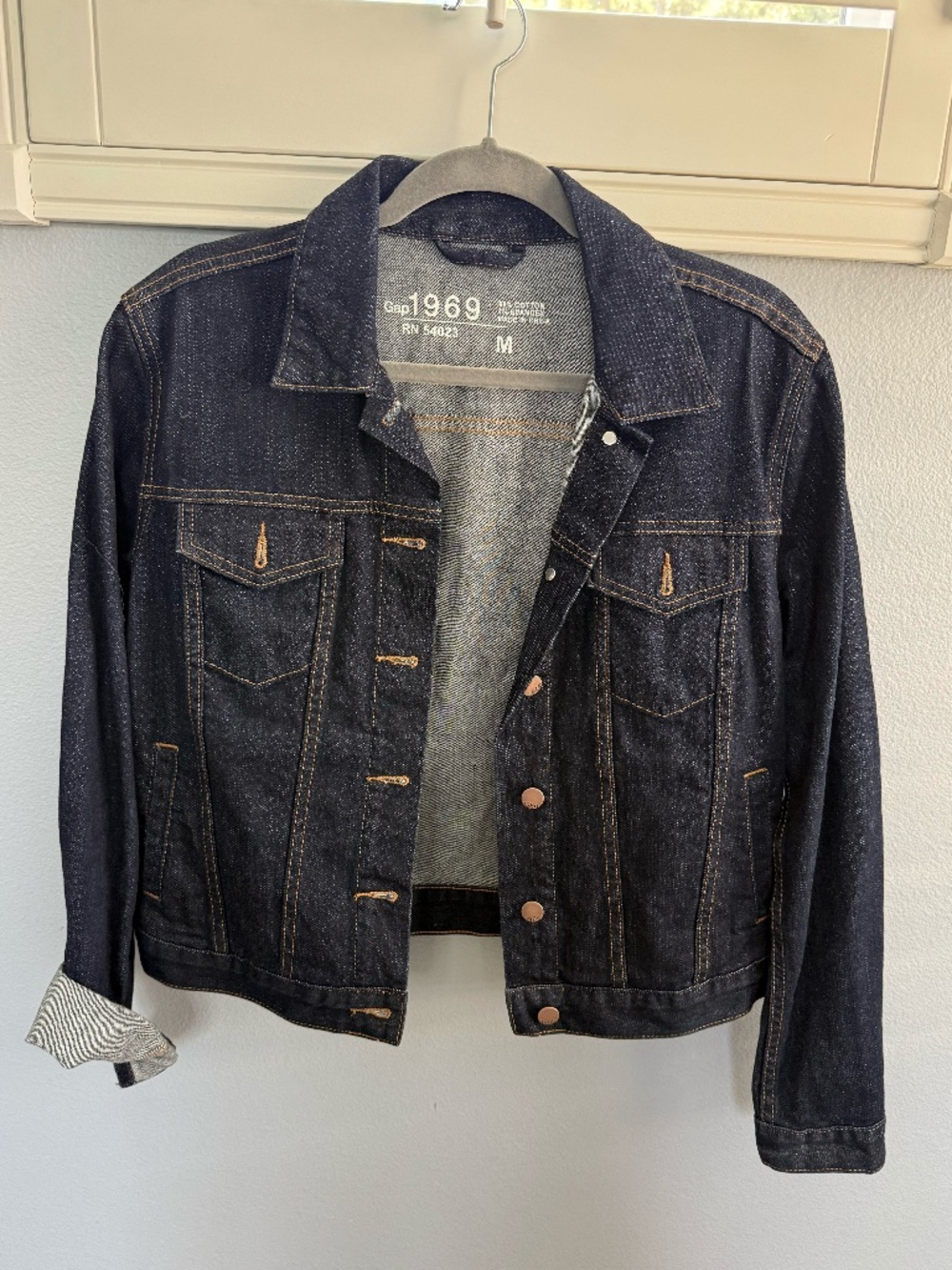 GAP Dark Denim Jean Jacket 1969